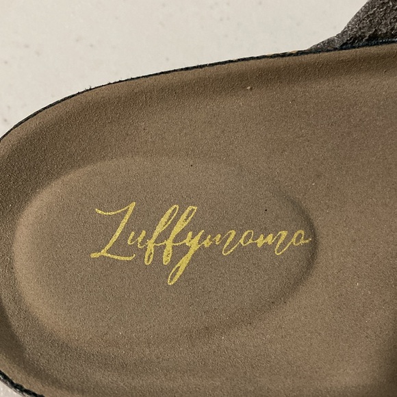 Luffymomo Womens Slide Sole Sandals, Cork footbed, Size 10 - Picture 5 of 9